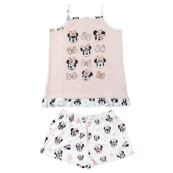 MINNIE SHORT PAJAMAS SUSPENDERS SINGLE JERSEY MINNIE