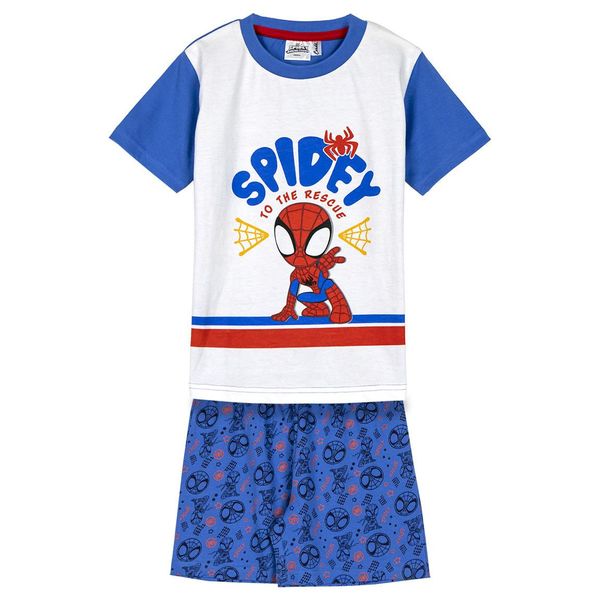 SPIDEY SHORT PYJAMAS SINGLE JERSEY SPIDEY