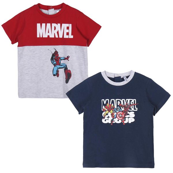 Marvel SHORT SHIRT PACK X2 MARVEL