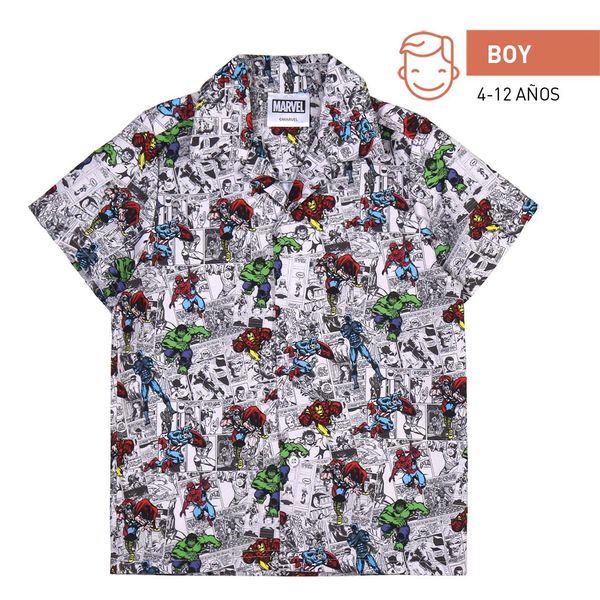 Marvel SHORT SHIRT POPELIN MARVEL