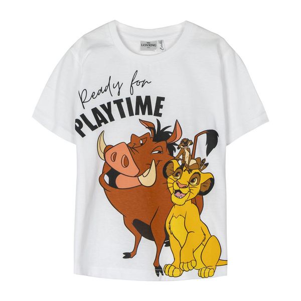 LION KING SHORT SHIRT SINGLE JERSEY LION KING