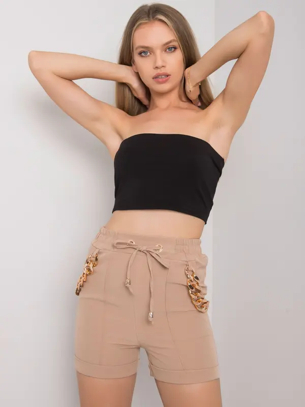 Italy Moda Shorts-DHJ-SN-13260.38P-dark beige
