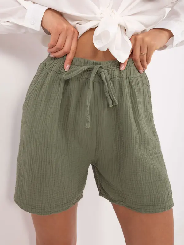 Italy Moda Shorts-MO-SN-9717.95-khaki