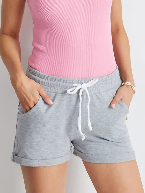 BASIC Feel Good Shorts-RV-SN-4946.87P-grey