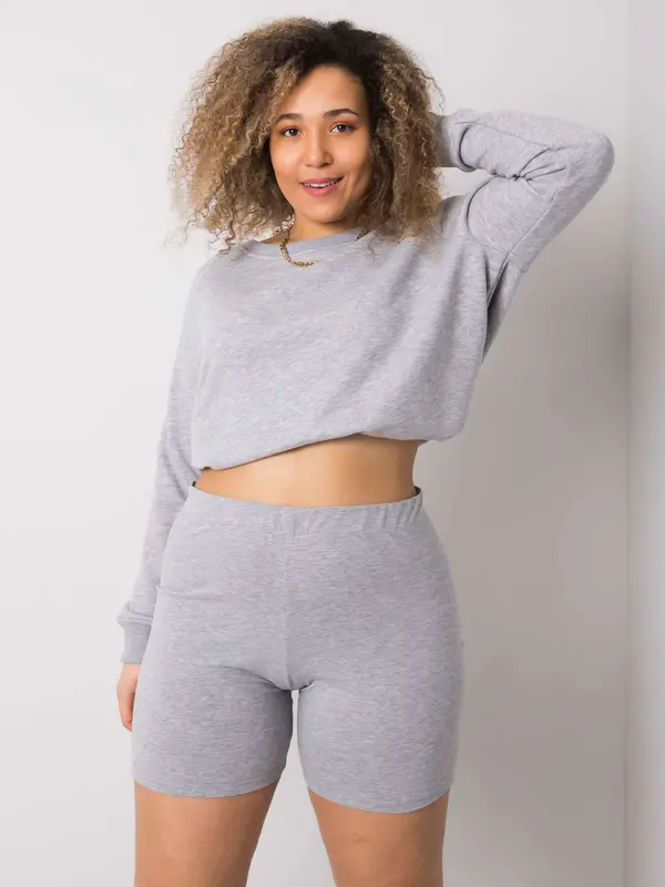 BASIC Feel Good Shorts-RV-SN-6322.08-gray