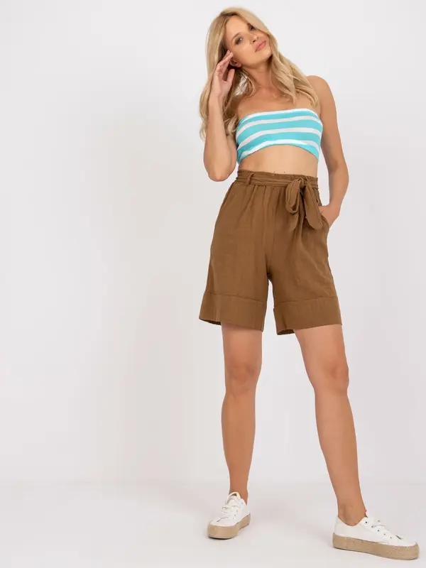 Och Bella Shorts-TW-SN-BI-26464.07-brown