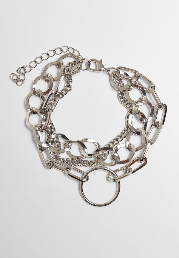 Urban Classics Accessoires Silver bracelet for layering rings