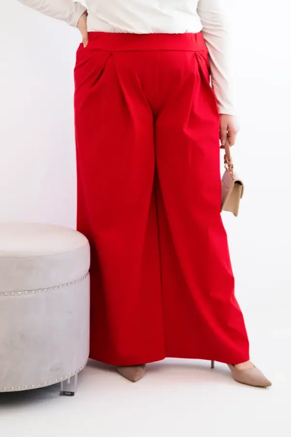 Kesi Włoski Široke hlače Kesi Plus Size