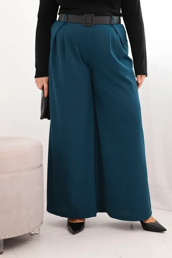 Kesi Włoski Široke hlače Kesi Plus Size