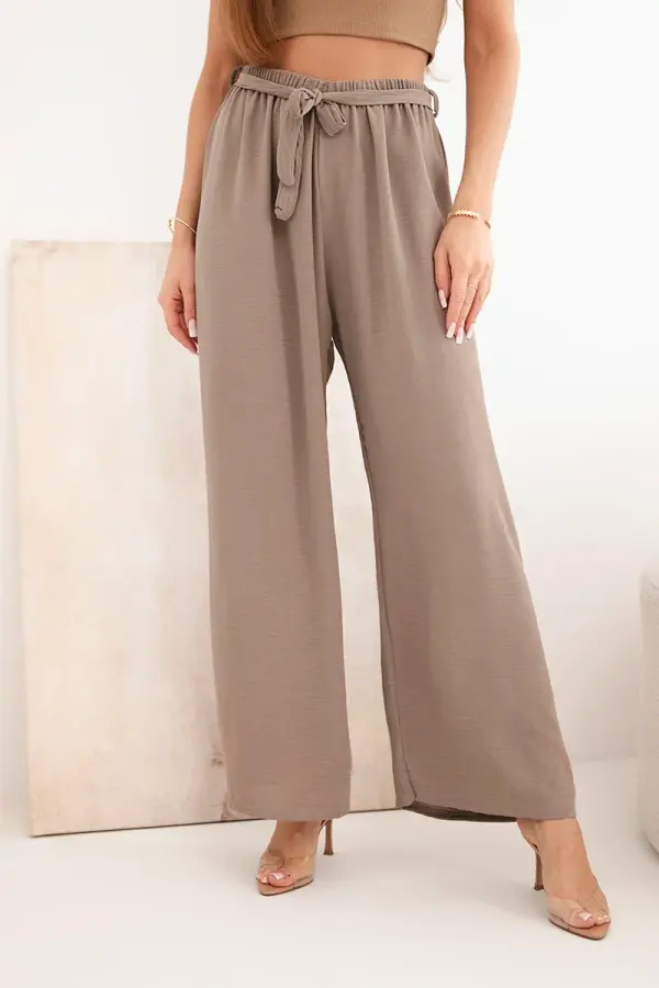 Kesi Włoski Široke hlače Kesi Włoski z vezalkami