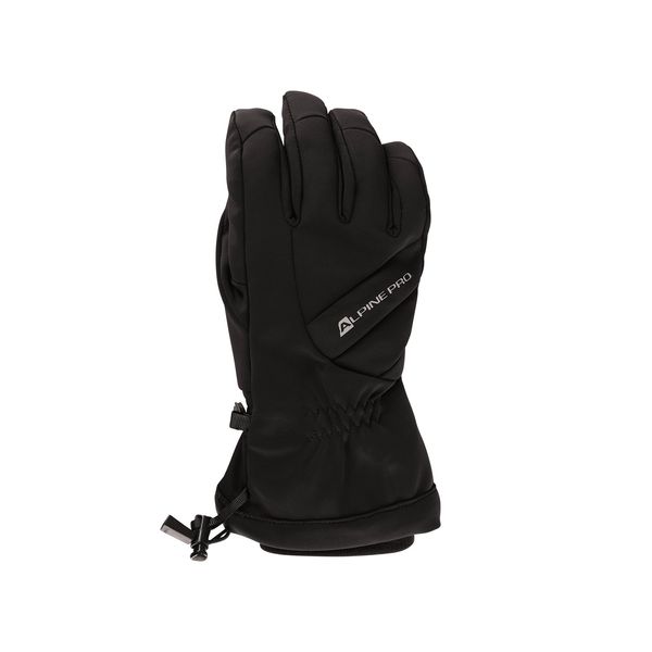 ALPINE PRO Ski gloves with PTX membrane gloves ALPINE PRO OLEWE black