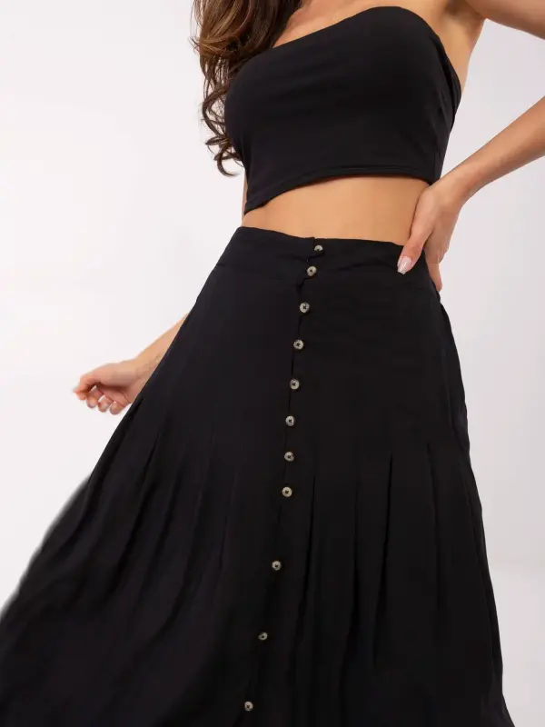 Sublevel Skirt-D73761M50187B-black