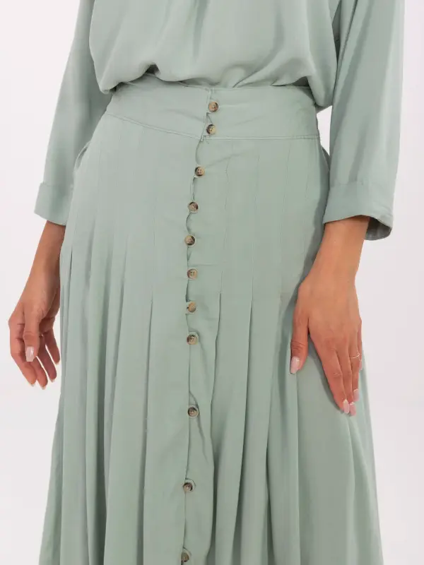 Sublevel Skirt-D73761M50187B-pistachio