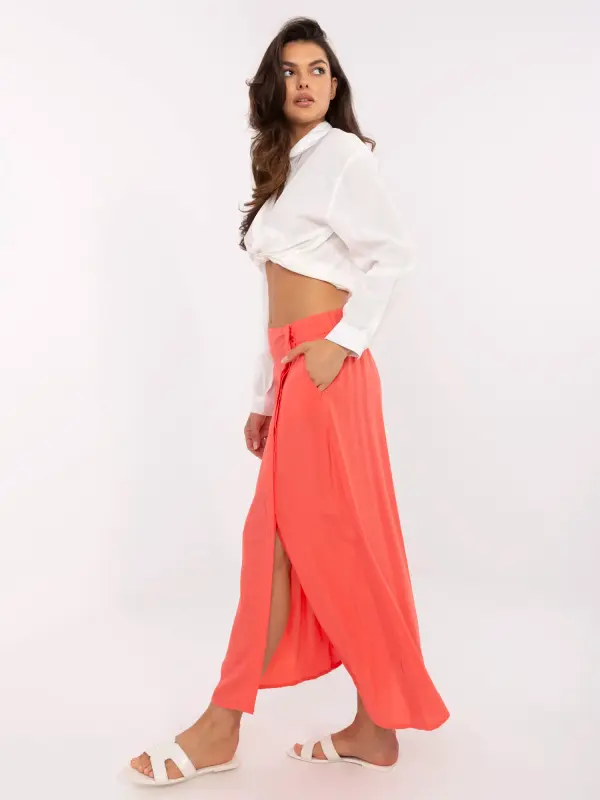Fresh Made Skirt-D73761M50222A-coral