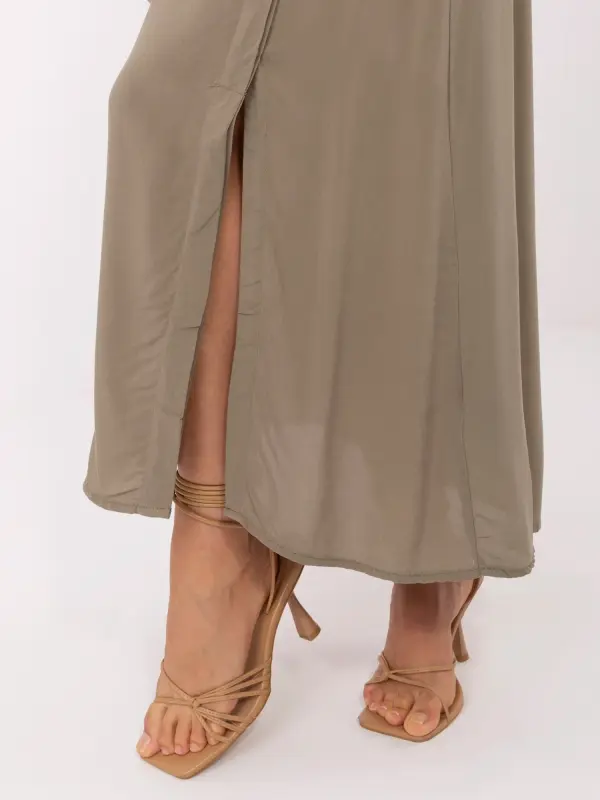 Fresh Made Skirt-D73761M50222A-khaki