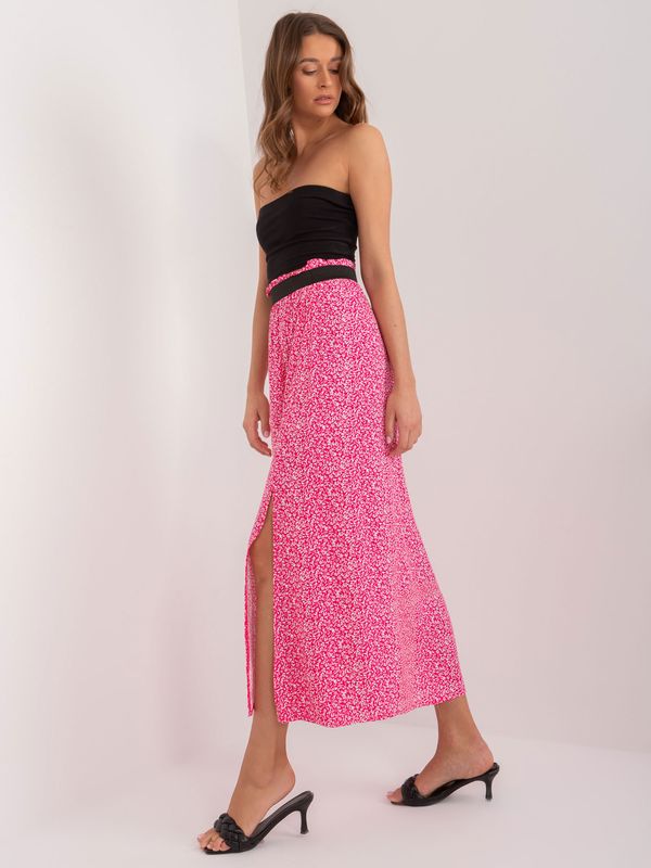 Sublevel Skirt-D73771M50223A-dark pink