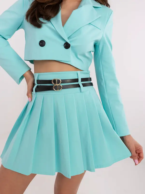 Italy Moda Skirt-DHJ-SD-8765.26-mint