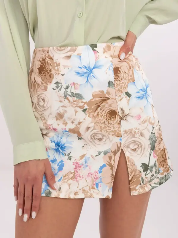 Italy Moda Skirt-DHJ-SD-A8933.12-beige