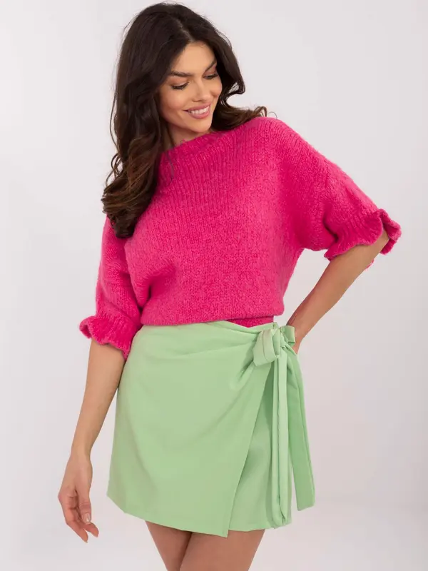 Italy Moda Skirt-MI-SD-121388.39-pistachio