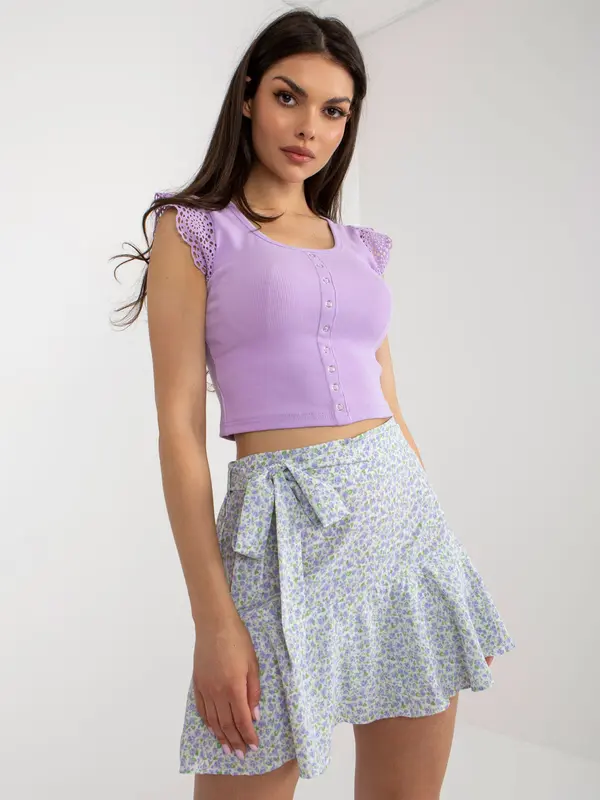 Vinceotto Skirt-NM-SD-AB031.56P-Light Purple