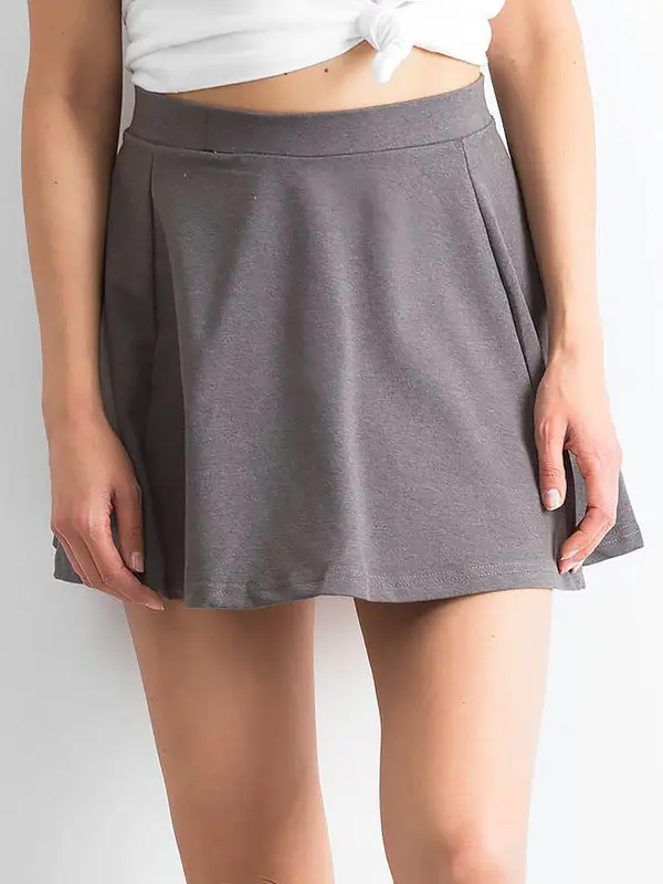 Factory Price Skirt-PL-SD-1565.19-dark gray