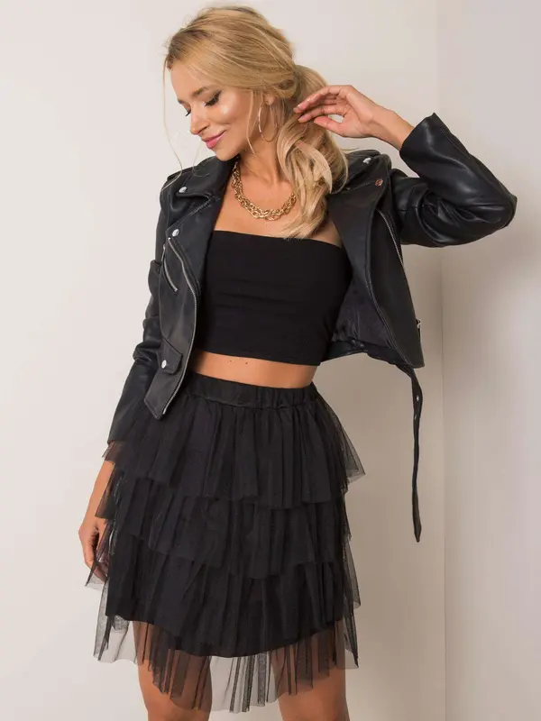 Och Bella Skirt-TW-SD-BI-0517.84-black