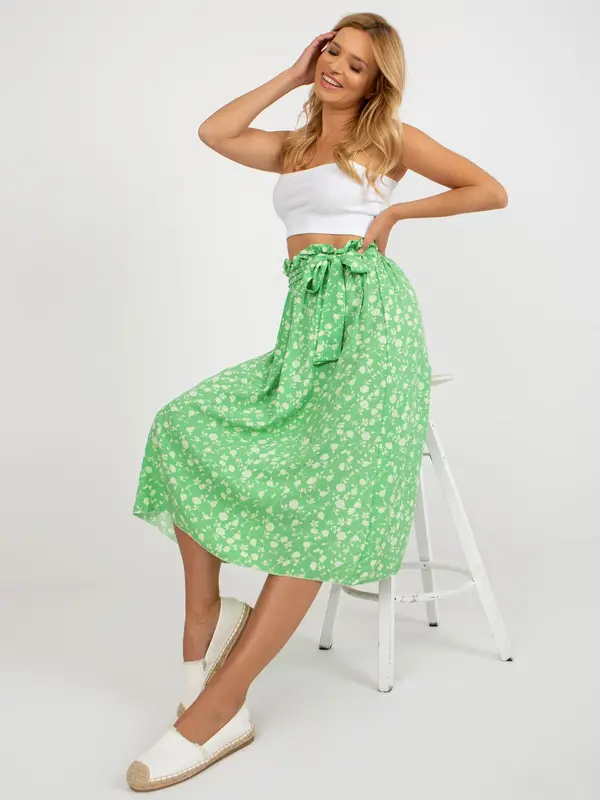 RUE PARIS Skirt-WN-SD-660-1.20-light green