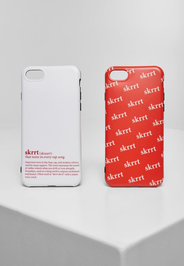 MT Accessoires Skrrt I Phone 6/7/8 Case Set White/Red