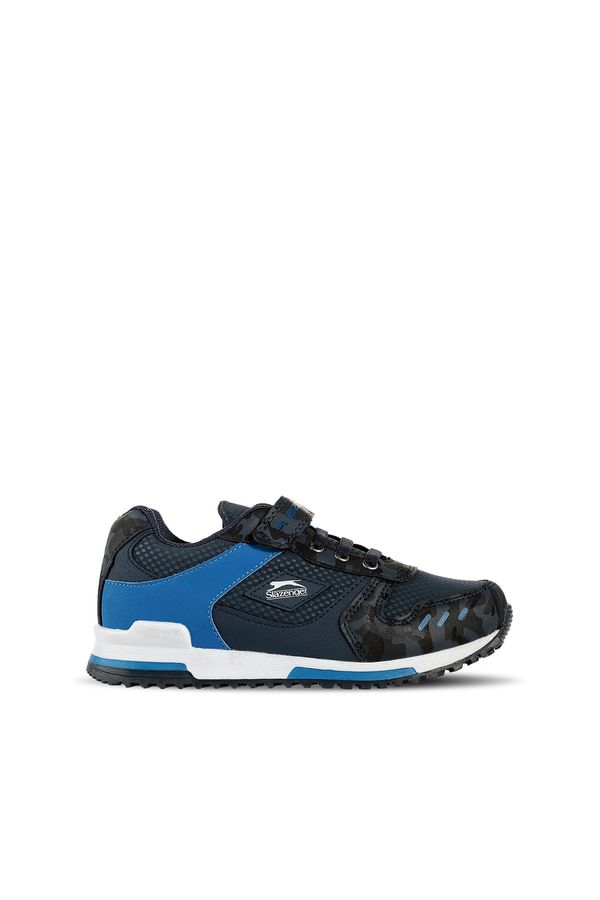 Slazenger Slazenger Edmond Sneaker Boys Shoes Navy Blue Camouflage