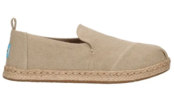 Toms Slip-on čevlji - Toms Alpargatas Desert Canvas