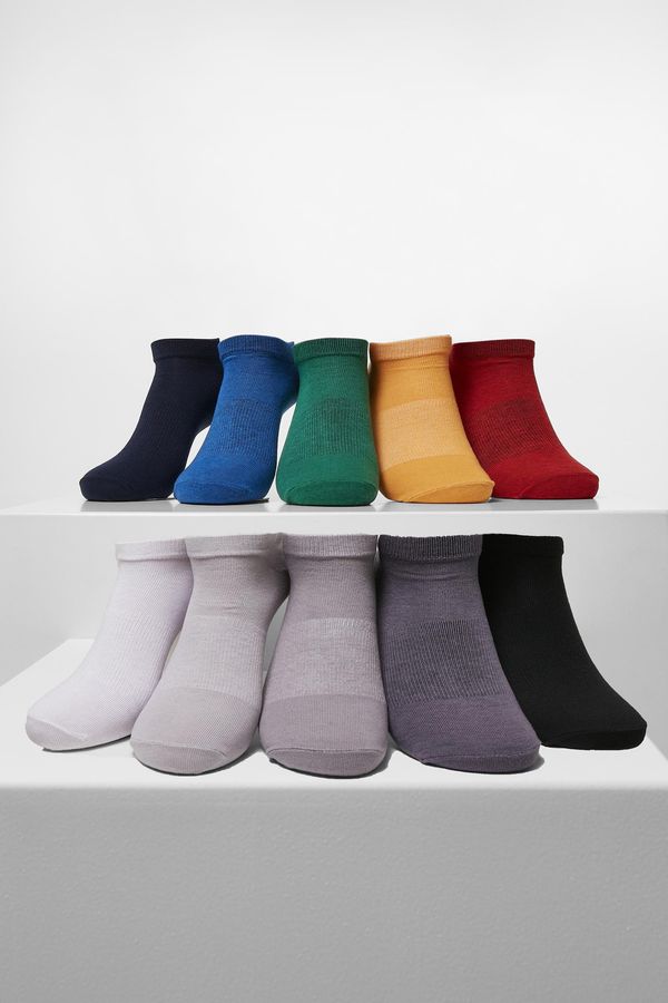Urban Classics Accessoires Sneaker socks 10-pack - multicolored