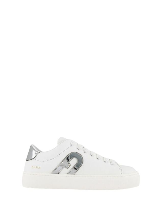 Furla Sneakers - FURLA JOY LACE-UP SNEAKER T.20 white