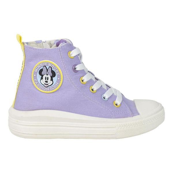 MINNIE SNEAKERS PVC SOLE HIGH MINNIE