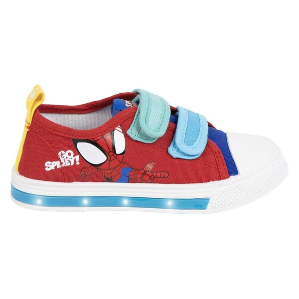 SPIDEY SNEAKERS PVC SOLE WITH LIGHTS SPIDEY