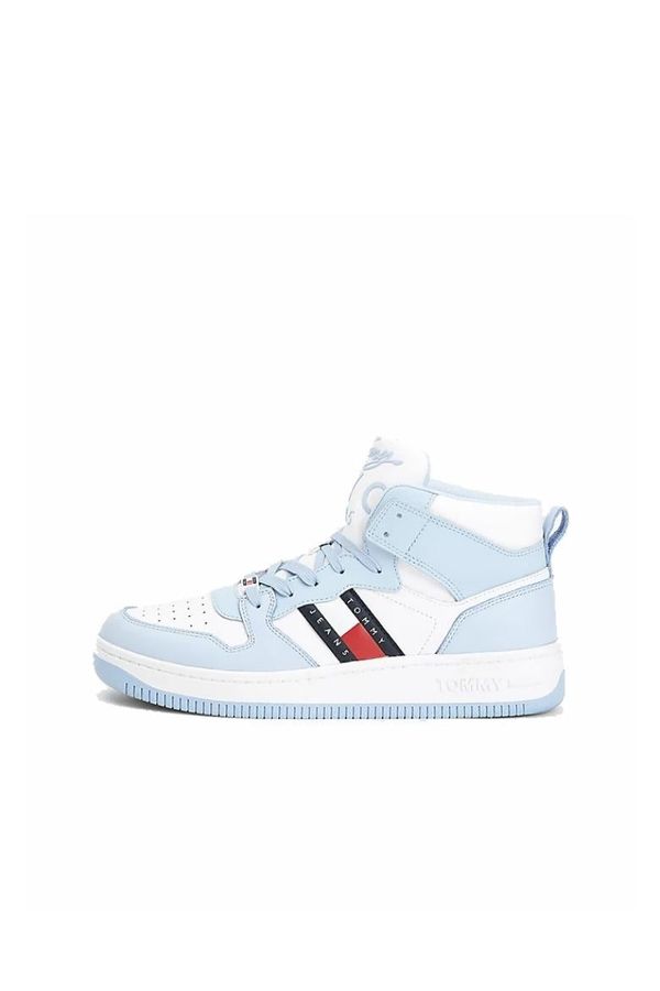 Tommy Hilfiger Sneakers - TOMMY JEANS MID POP BASKET WMN blue