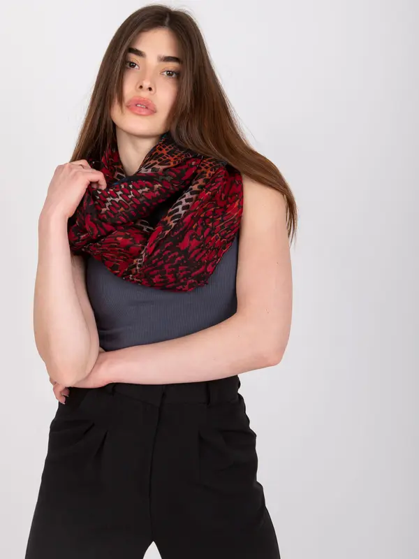 Factory Price Snood-AT-KM-241380-burgundy