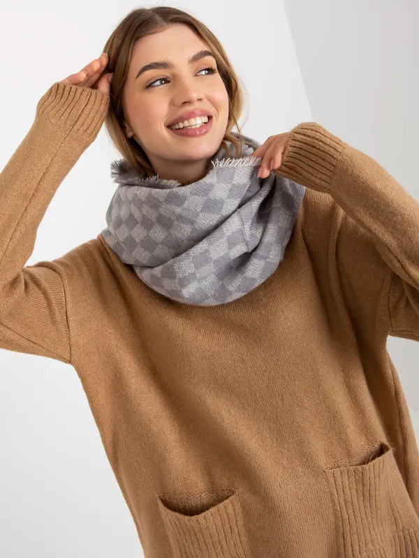 Factory Price Snood-AT-KM-9501.10-grey