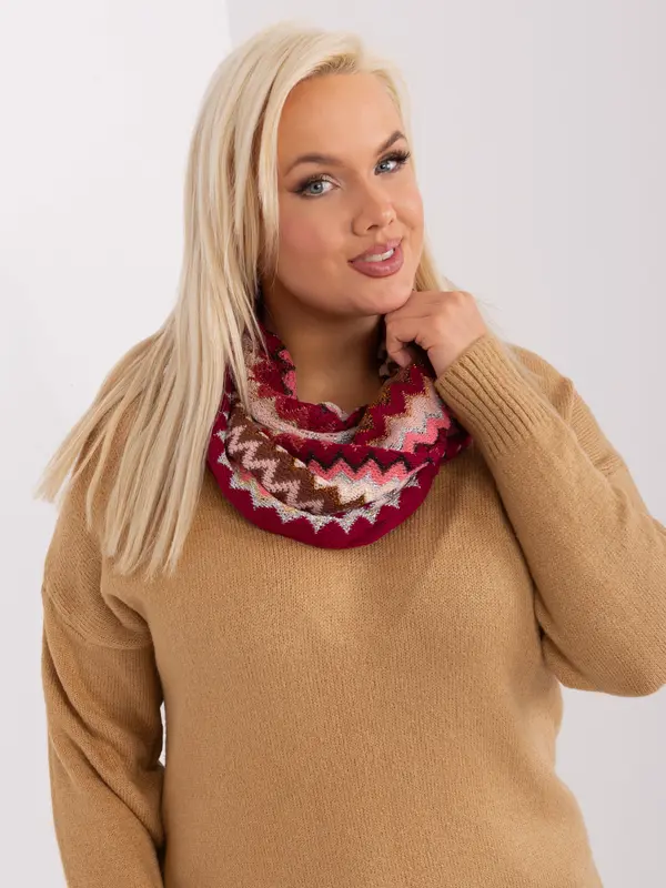 Factory Price Snood-AT-KM-BF48661.26-burgundy