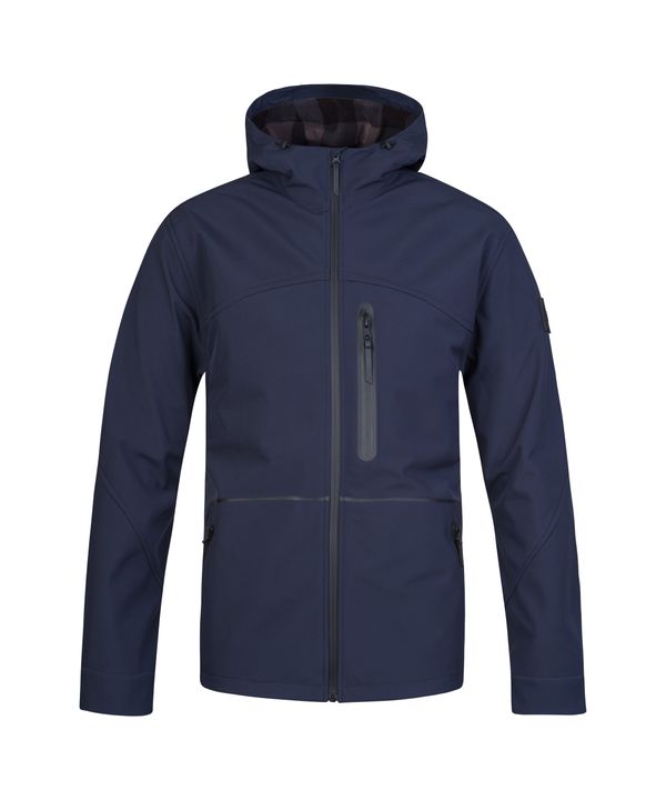 HANNAH Softshell casual men's jacket Hannah WANDER blueberry