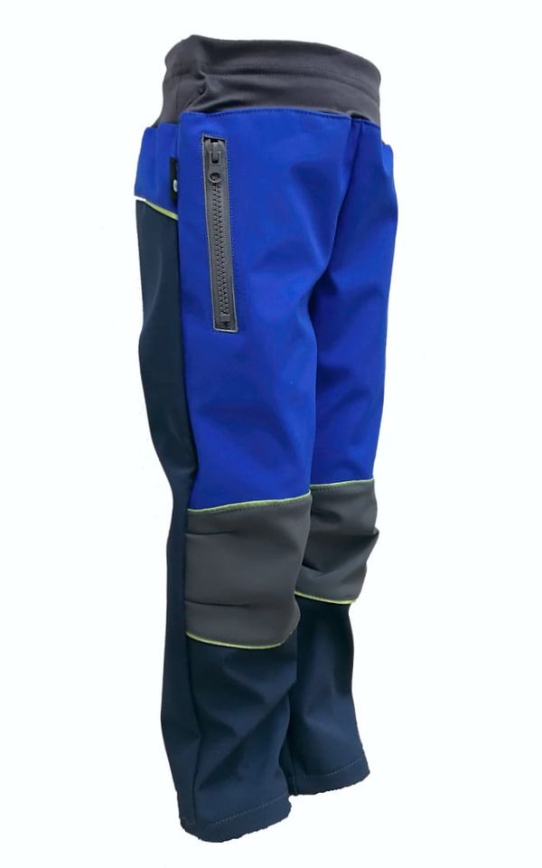 Kukadloo Softshell trousers - dark blue-royal blue