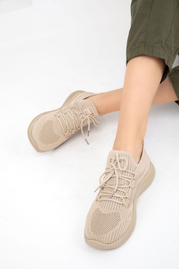 Soho Soho Beige Women's Sneakers 18833