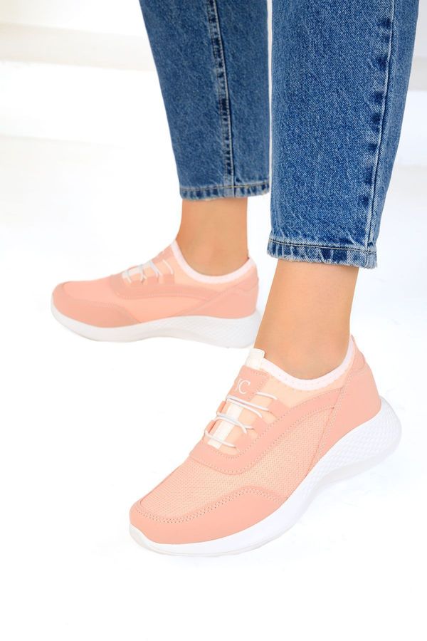 Soho Soho Powder-White Women's Sneaker 15226