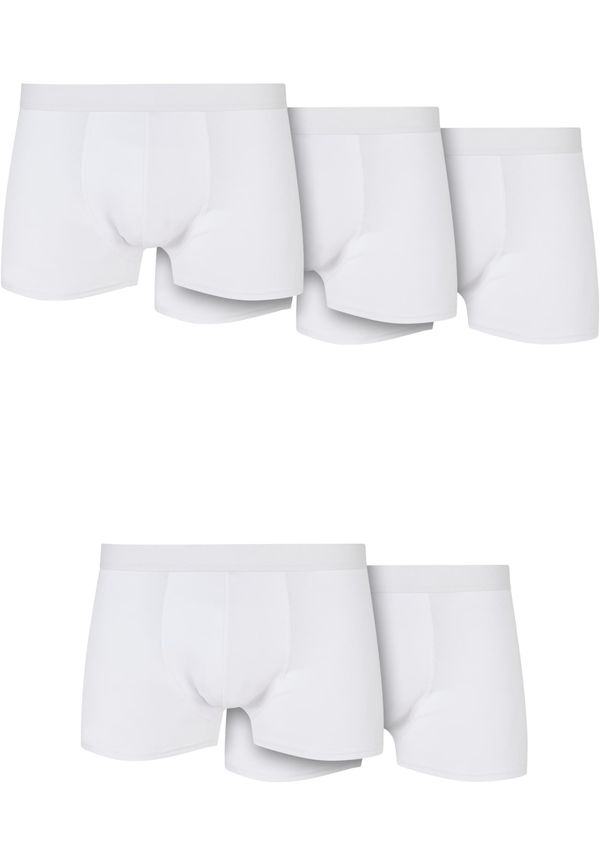 UC Men Solid Organic Cotton Boxer Shorts 5-Pack White+White+White+White+White