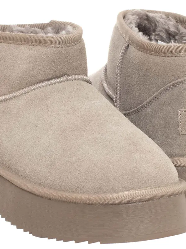 SOLO SOPRANI COUTURE SOLO SOPRANI COUTURE - Čevlji s platformo Taupe