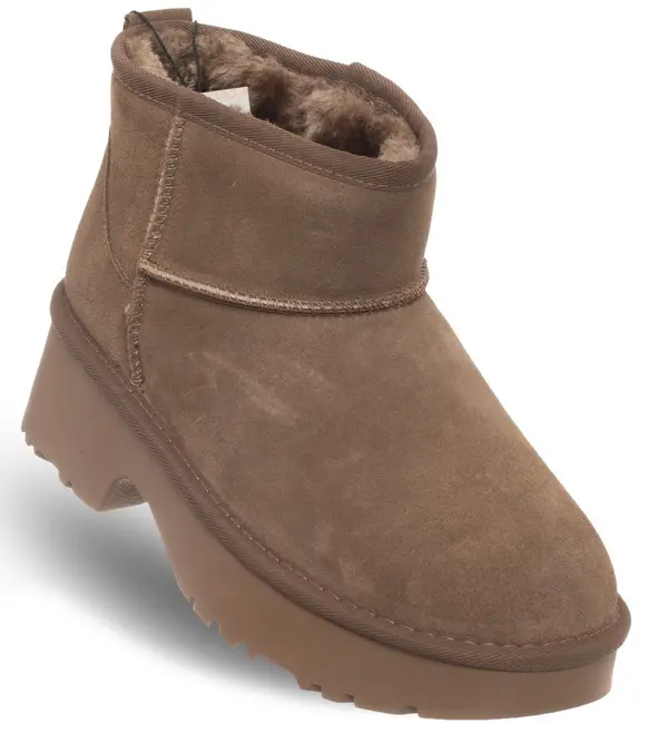 SOLO SOPRANI COUTURE SOLO SOPRANI Gležnarji iz brušenega usnja