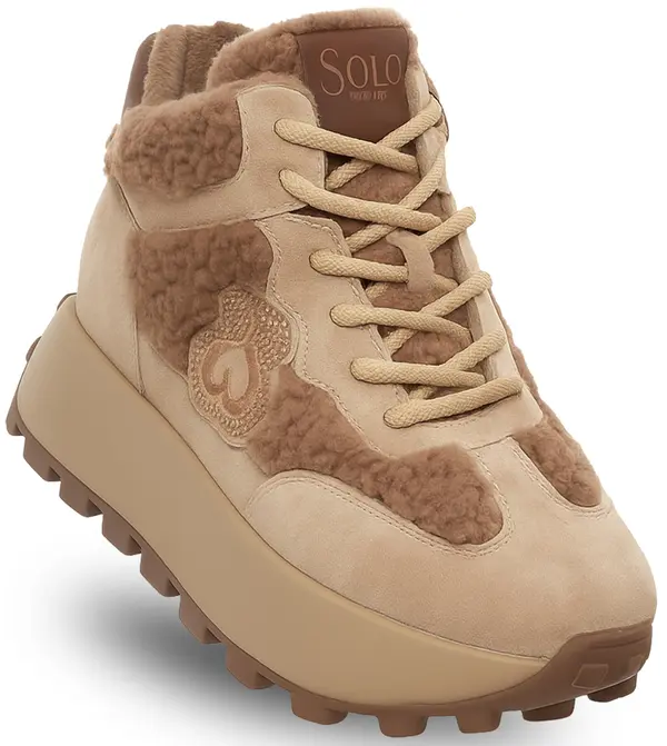 SOLO SOPRANI COUTURE SOLO SOPRANI Snow Boots AUSTRALIA SUED FUR