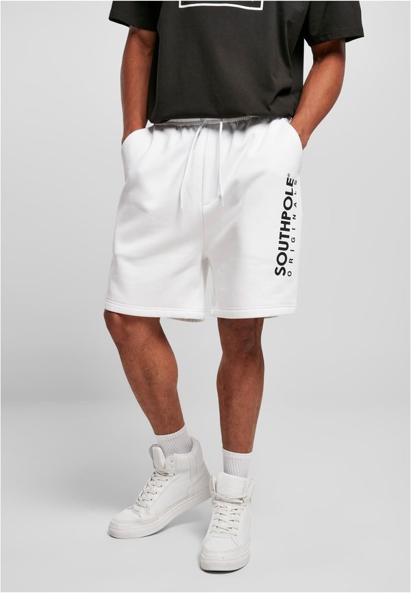 Southpole Southpole Basic Sweat Shorts White