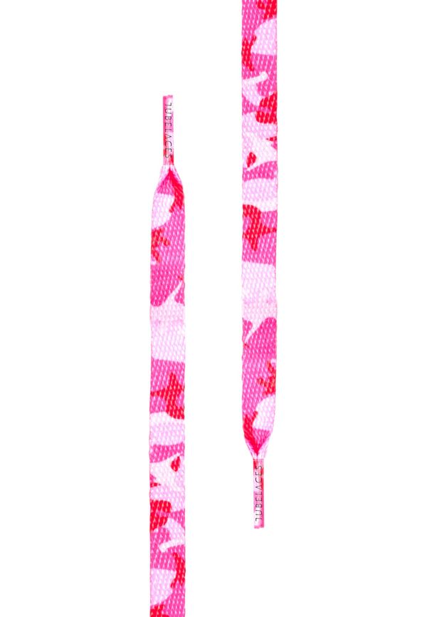 TUBELACES Special Flat Pink Camouflage