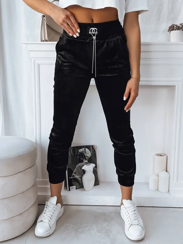 DStreet Spodnie damskie AVENUE czarne Dstreet