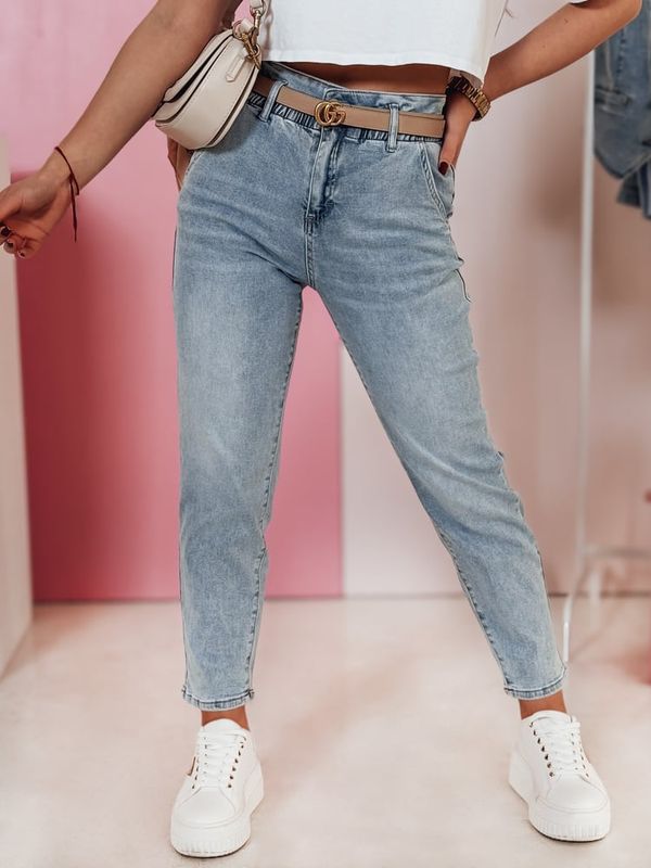 DStreet Spodnie damskie jeansowe mom fit MOMOOD Dstreet